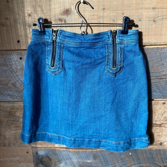 Anthropologie Pilcro High-waisted Denim Skirt Jean - Picture 2 of 9